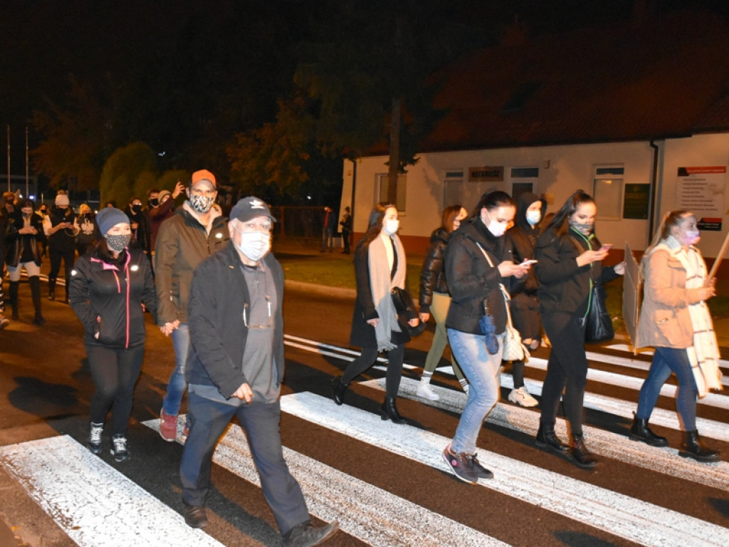 Sandomierzanie protestowali [wideo][zdjęcia]