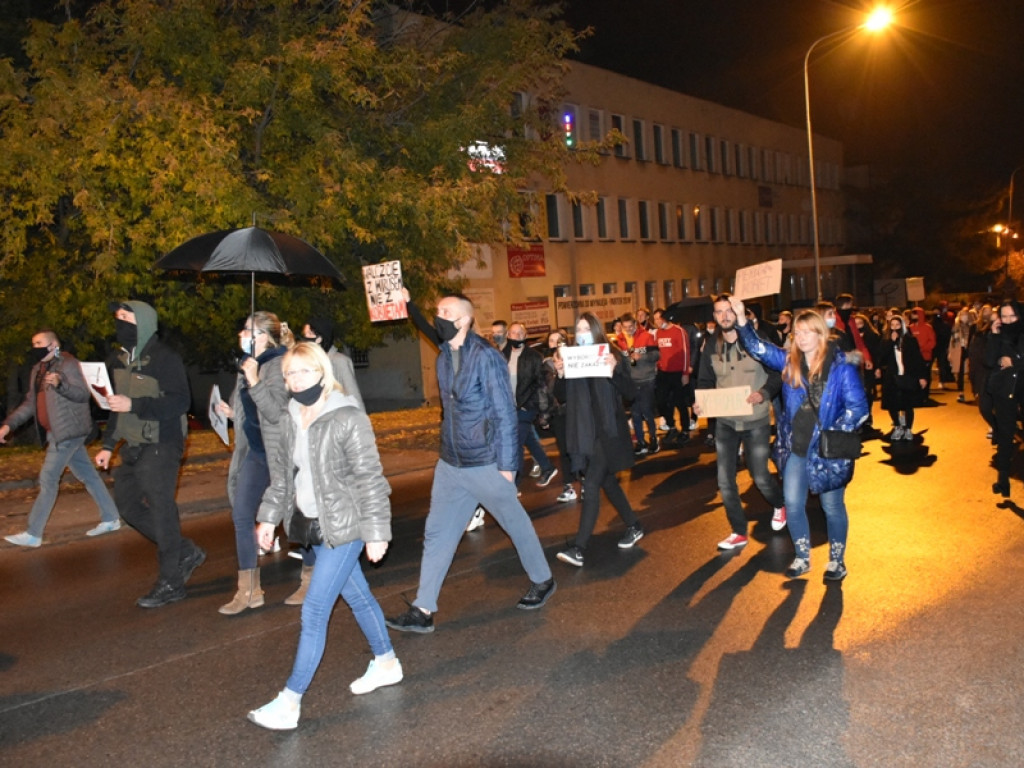Sandomierzanie protestowali [wideo][zdjęcia]