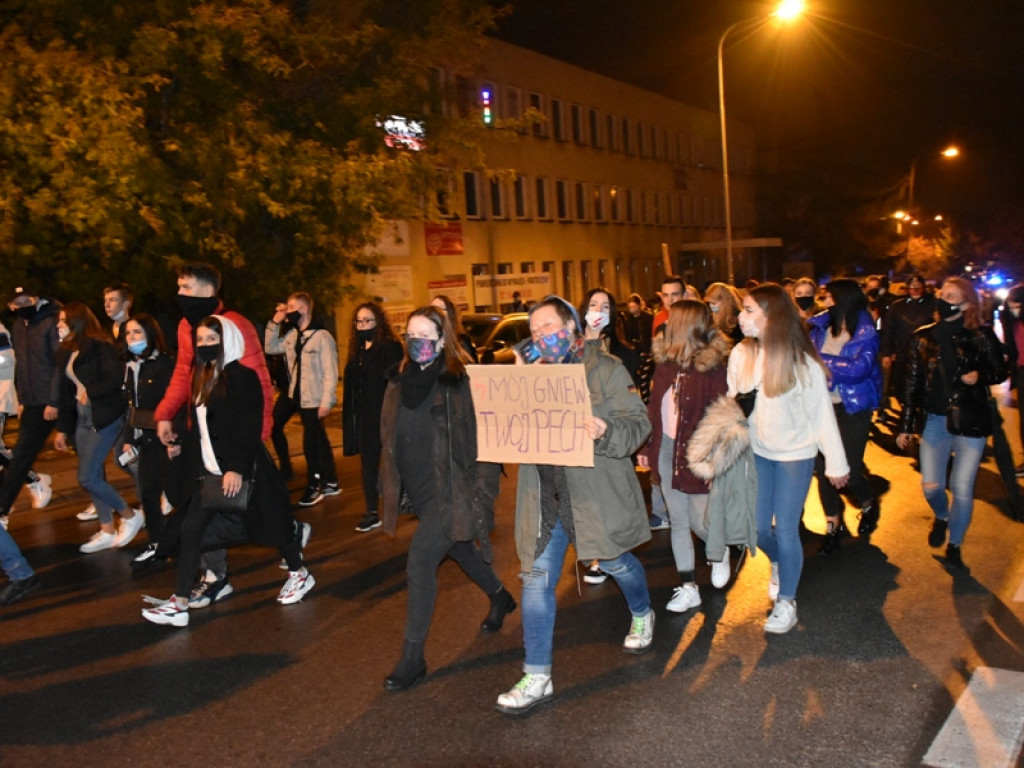 Sandomierzanie protestowali [wideo][zdjęcia]