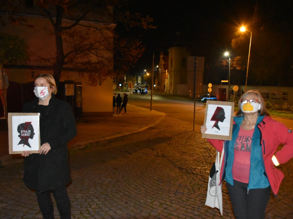 Spokojny protest w Sandomierzu [wideo] [zdjęcia]