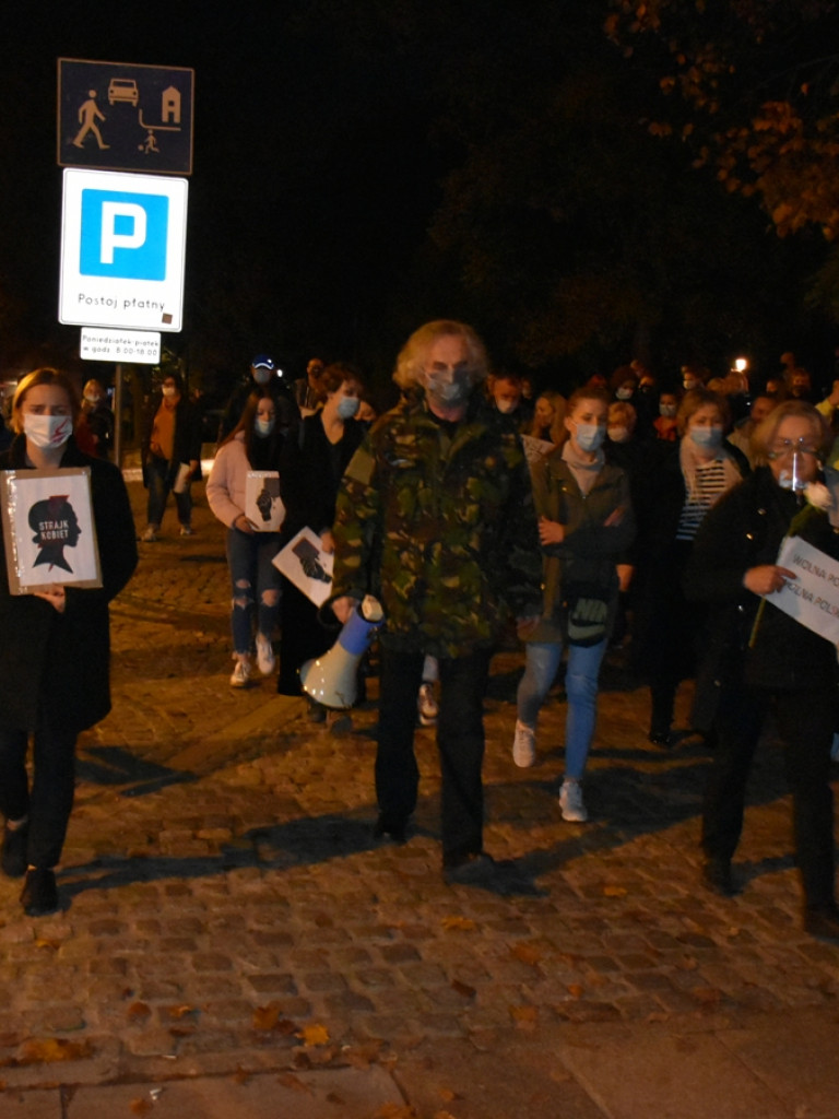 Spokojny protest w Sandomierzu [wideo] [zdjęcia]