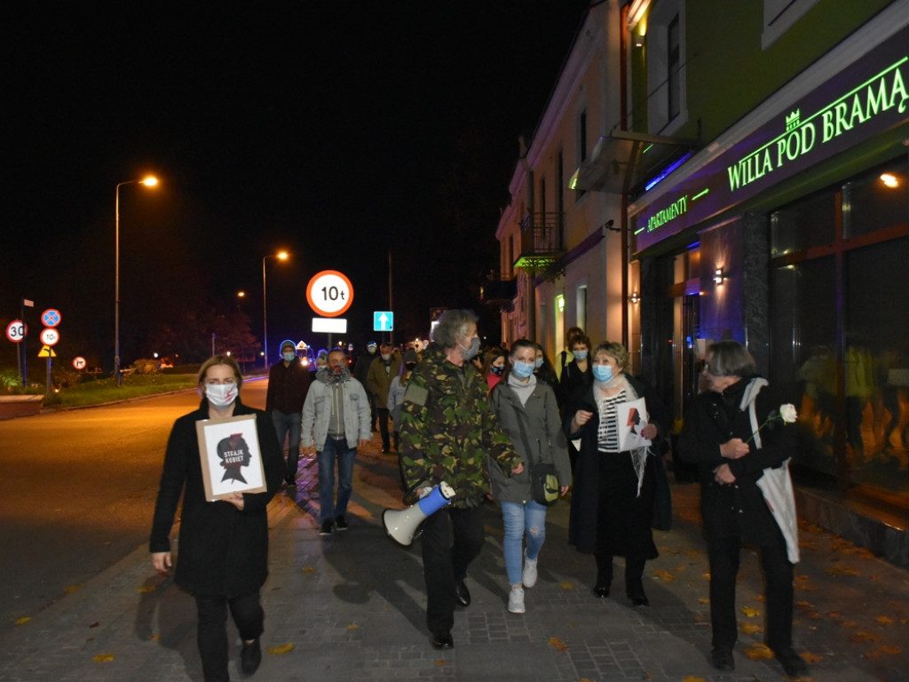 Spokojny protest w Sandomierzu [wideo] [zdjęcia]