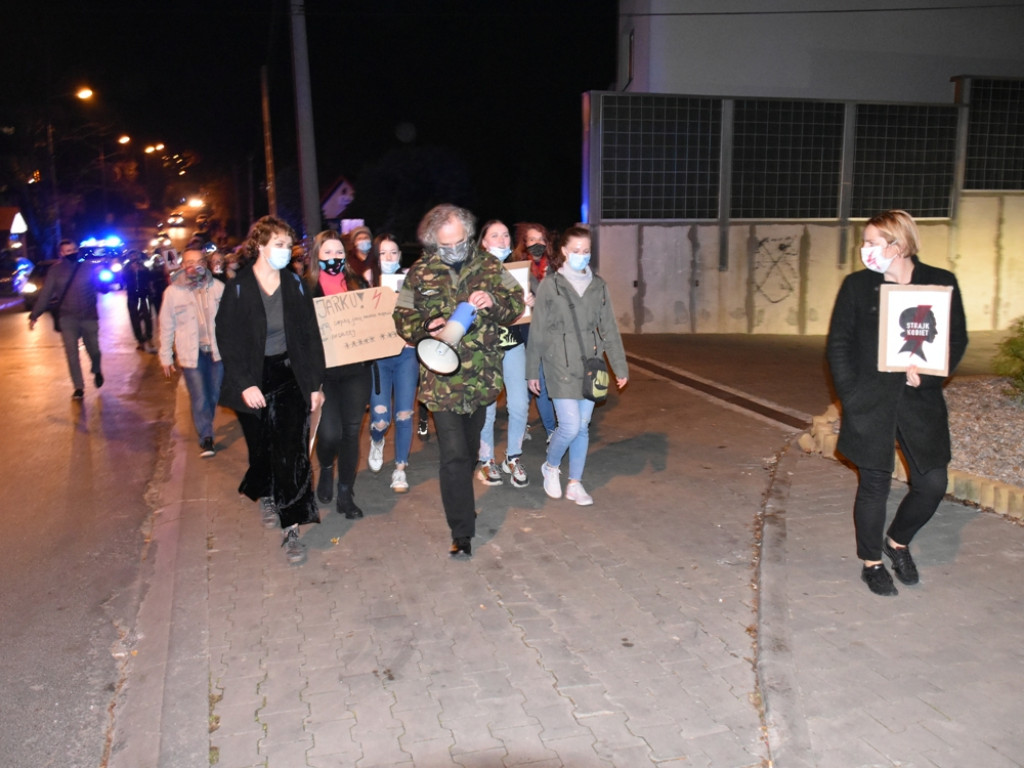 Spokojny protest w Sandomierzu [wideo] [zdjęcia]