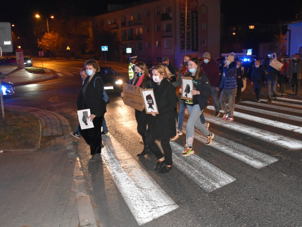 Spokojny protest w Sandomierzu [wideo] [zdjęcia]