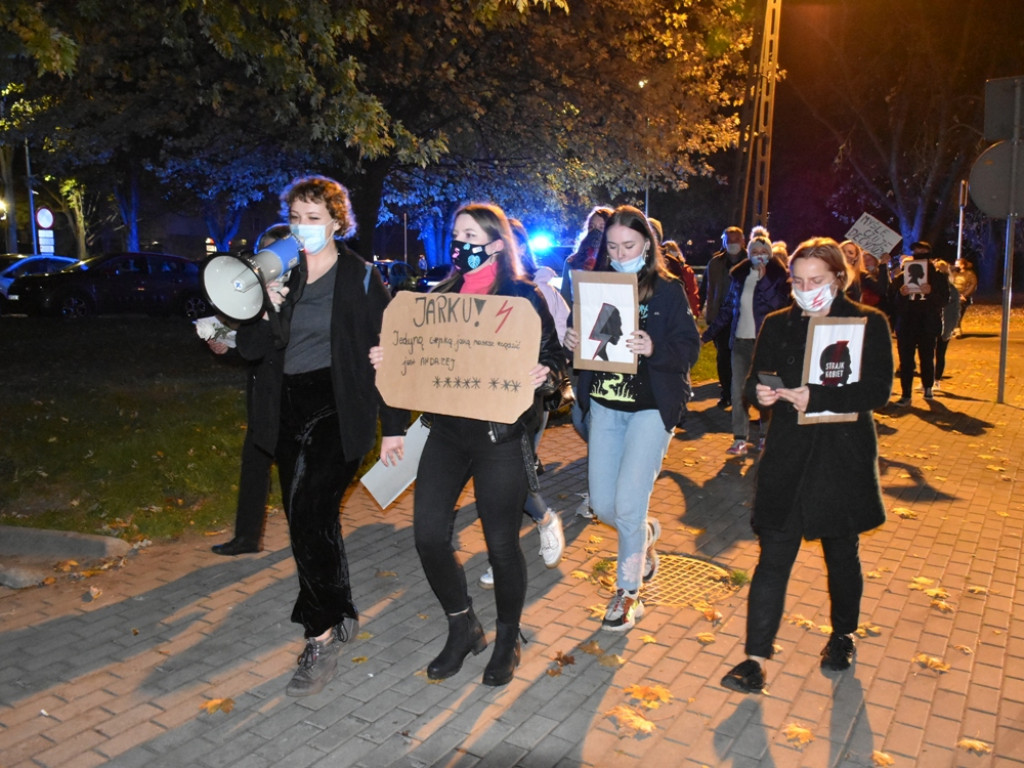 Spokojny protest w Sandomierzu [wideo] [zdjęcia]
