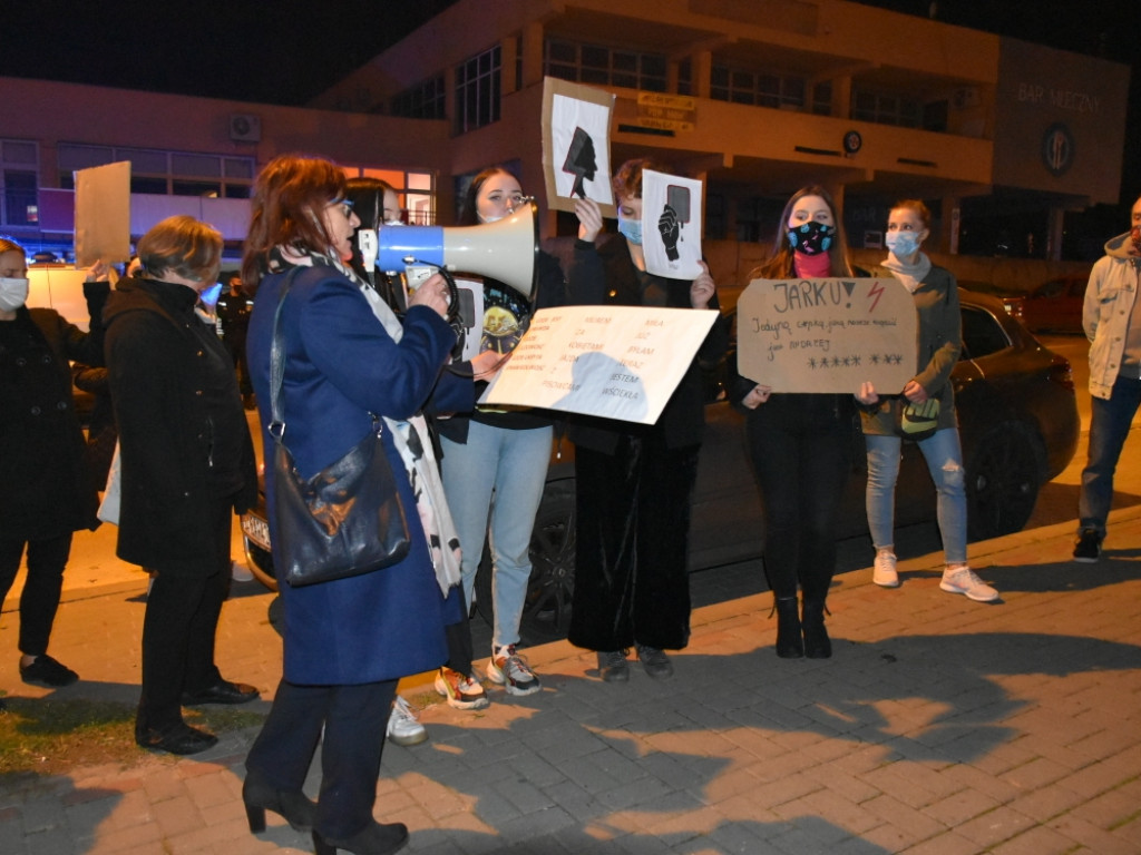 Spokojny protest w Sandomierzu [wideo] [zdjęcia]
