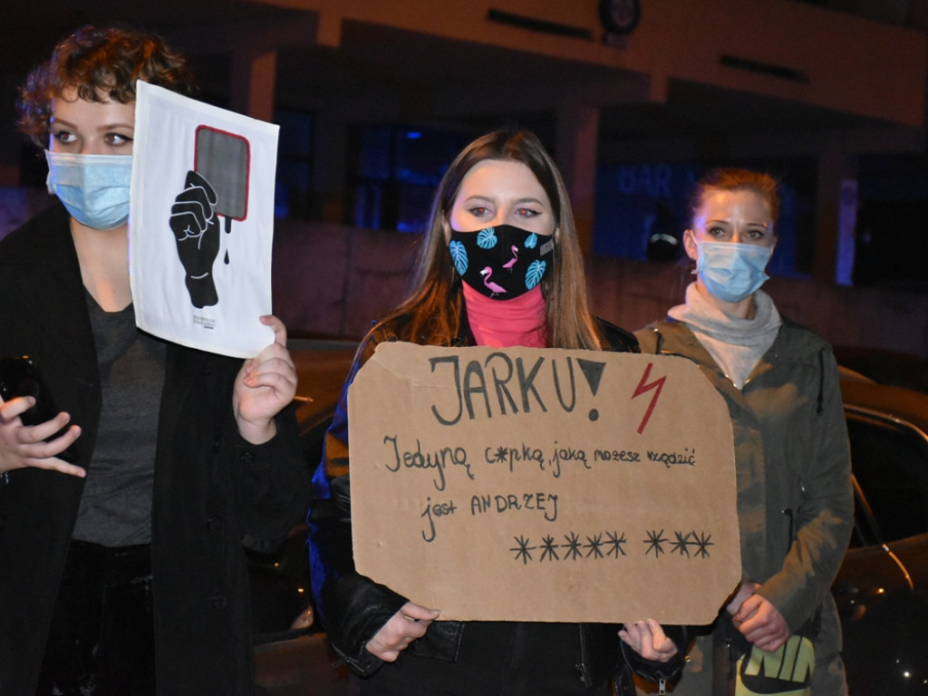 Spokojny protest w Sandomierzu [wideo] [zdjęcia]