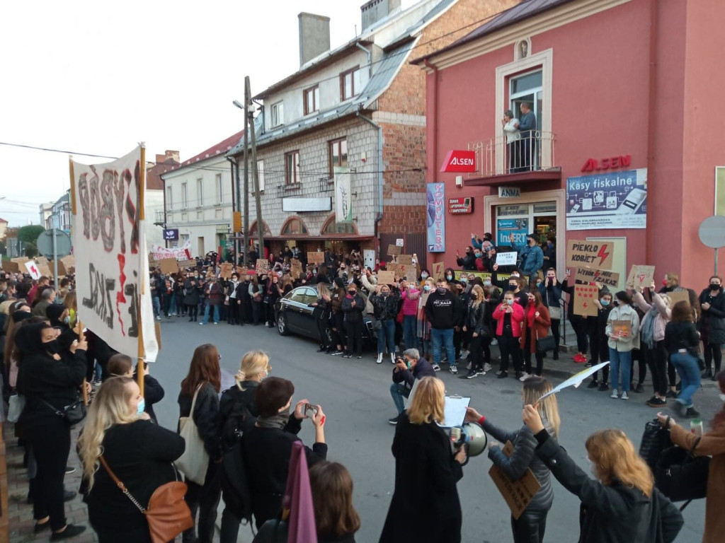 Zaprotestowali także w Staszowie [wideo] [zdjęcia]