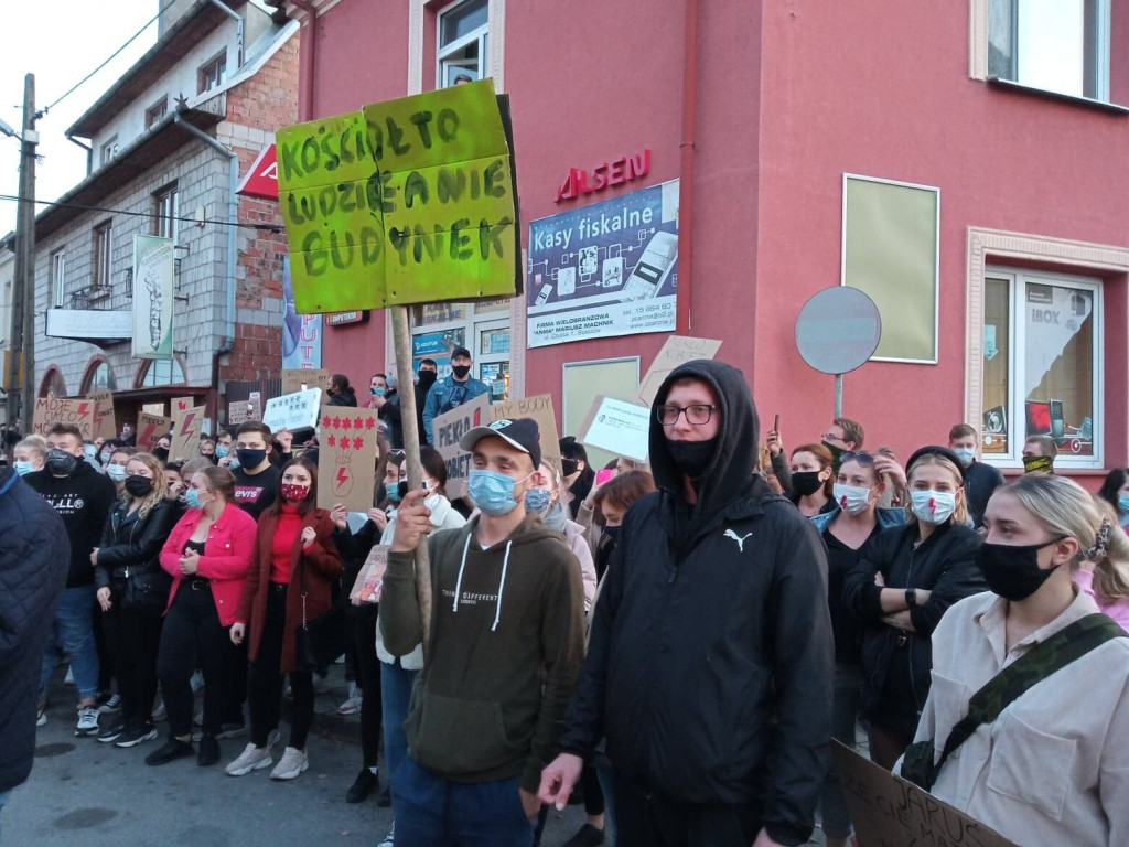 Zaprotestowali także w Staszowie [wideo] [zdjęcia]