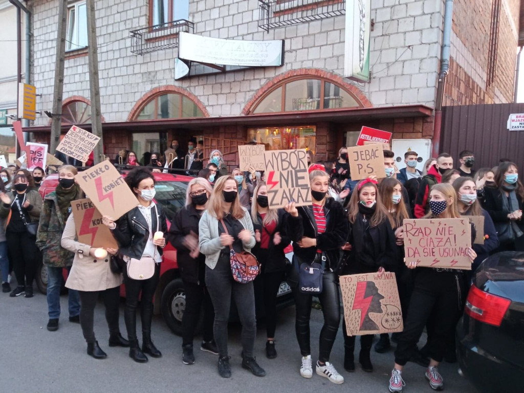 Zaprotestowali także w Staszowie [wideo] [zdjęcia]