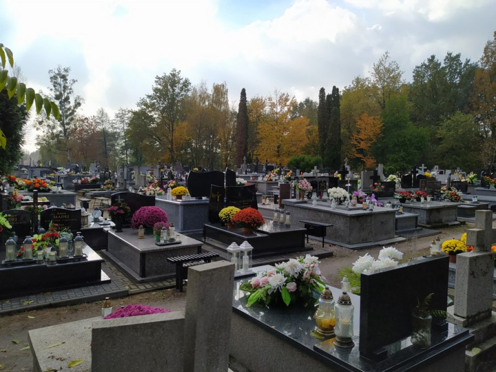 Tarnobrzeg. Łańcuchy na bramach i puste cmentarze [zdjęcia][wideo]