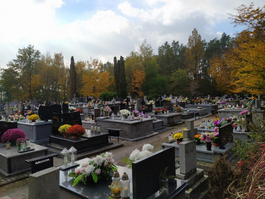 Tarnobrzeg. Łańcuchy na bramach i puste cmentarze [zdjęcia][wideo]