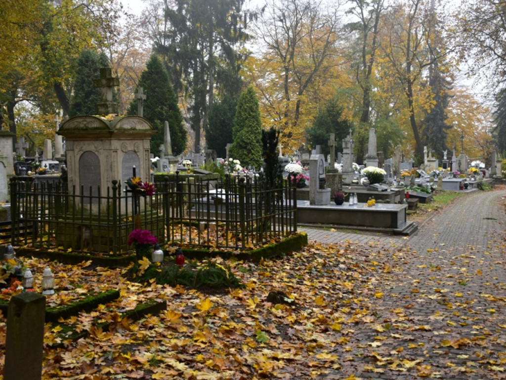 Wszystkich Świętych w Sandomierzu. Kłódki i łańcuchy na bramach, puste nekropolie [zdjęcia]