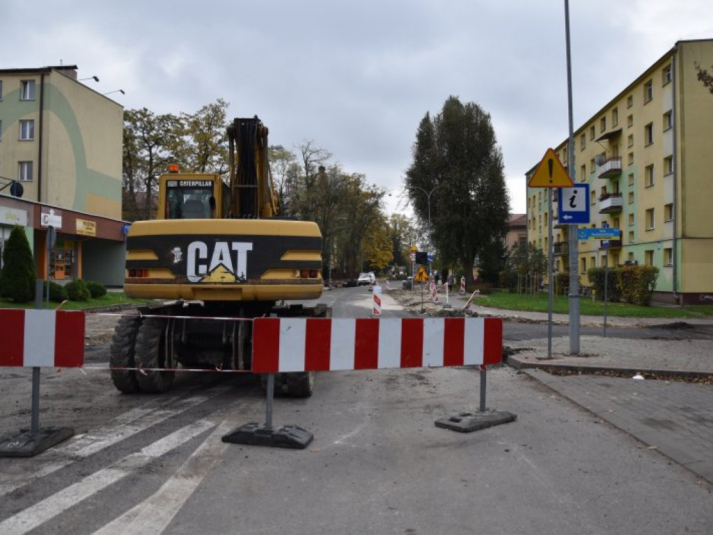 Tarnobrzeg. Trwa remont ul. Mickiewicza [zdjęcia]