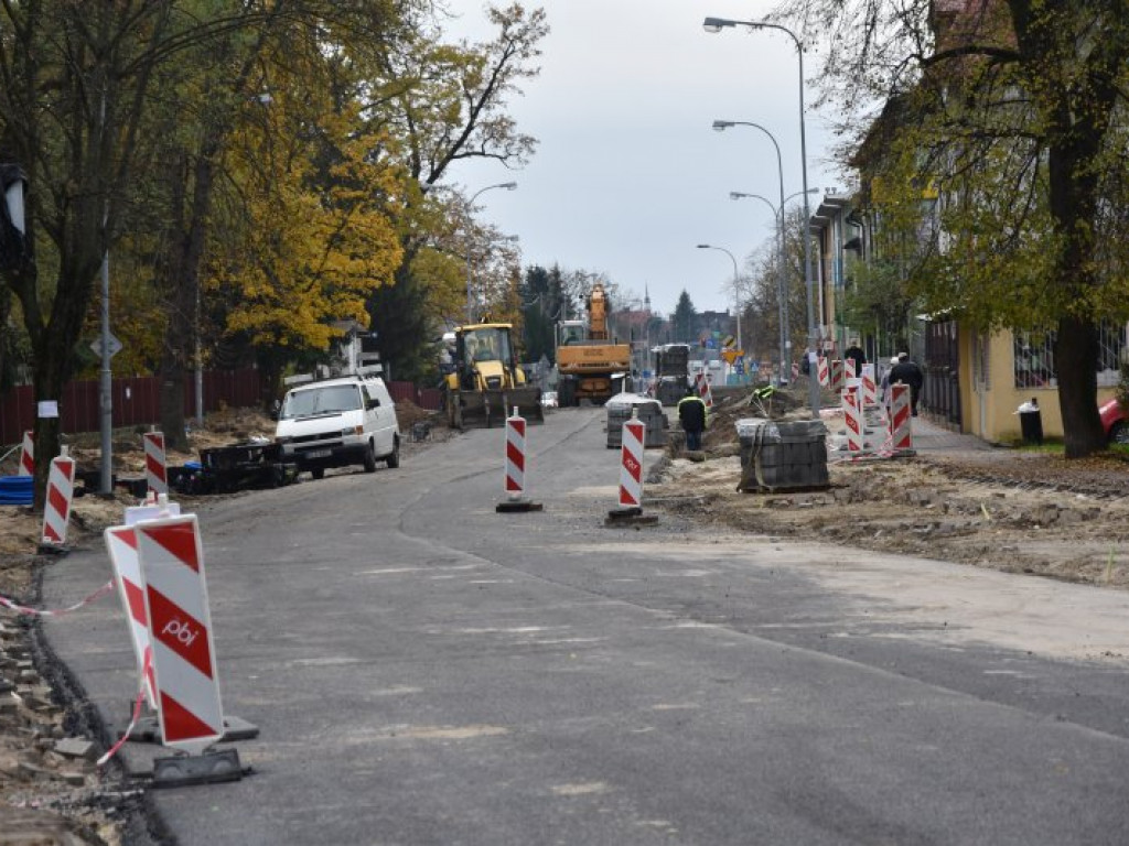 Tarnobrzeg. Trwa remont ul. Mickiewicza [zdjęcia]
