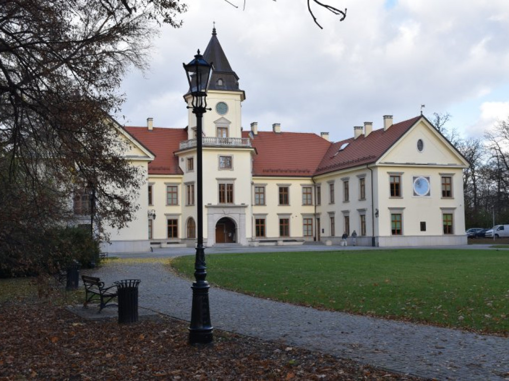 Tarnobrzeg. W Parku Dzikowskim będzie jaśniej. Pojawiły się lampy [zdjęcia]