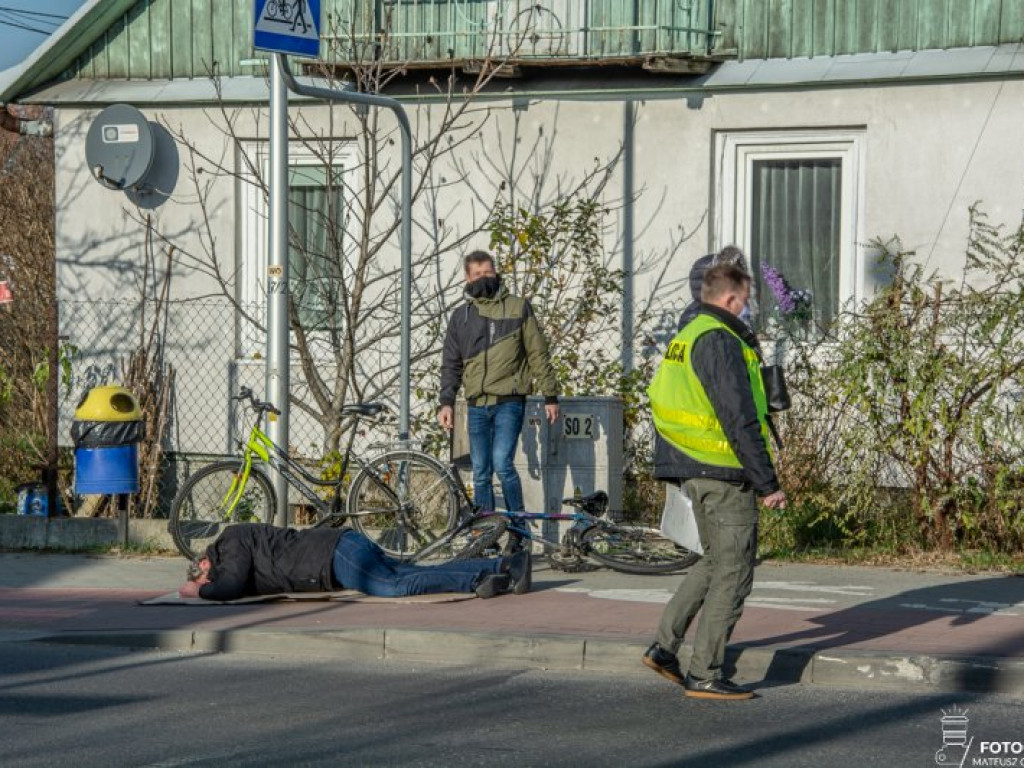 Wizja lokalna po tragedii w Tarnobrzegu [zdjęcia]