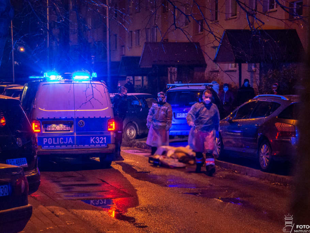 Tarnobrzeg. Wypadek na osiedlu Serbinów. Nie żyje mężczyzna [zdjęcia]