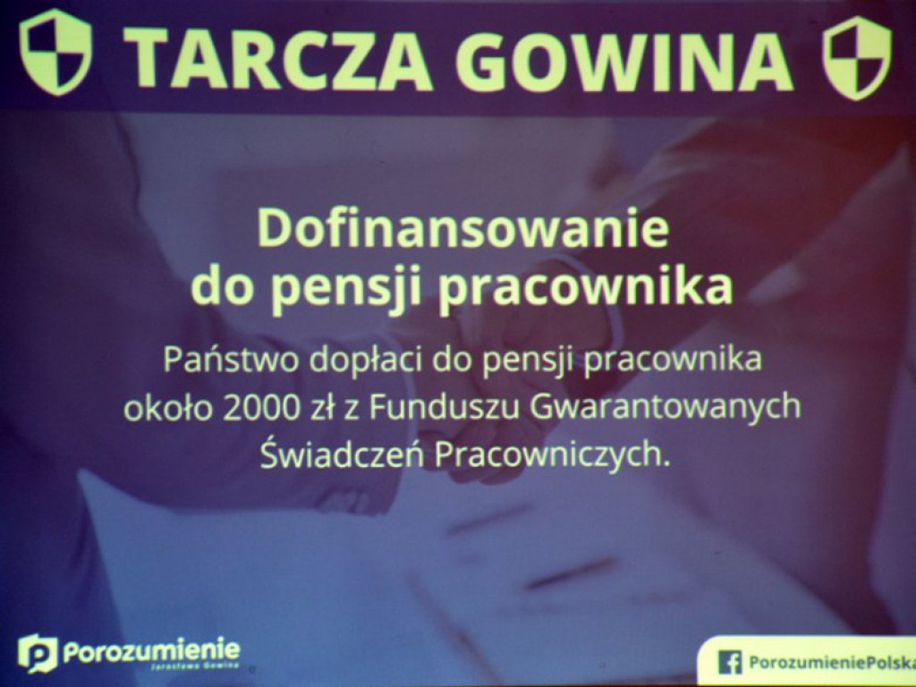 Tarcza Gowina. W Tarnobrzegu o ratowaniu polskiej gospodarki