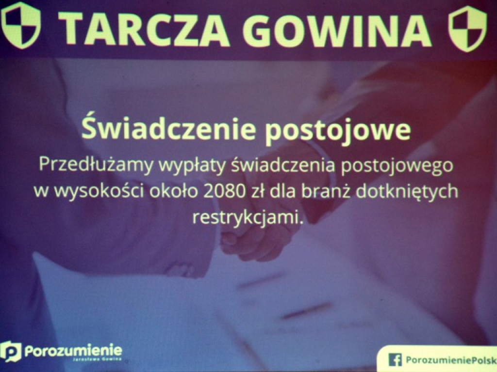 Tarcza Gowina. W Tarnobrzegu o ratowaniu polskiej gospodarki
