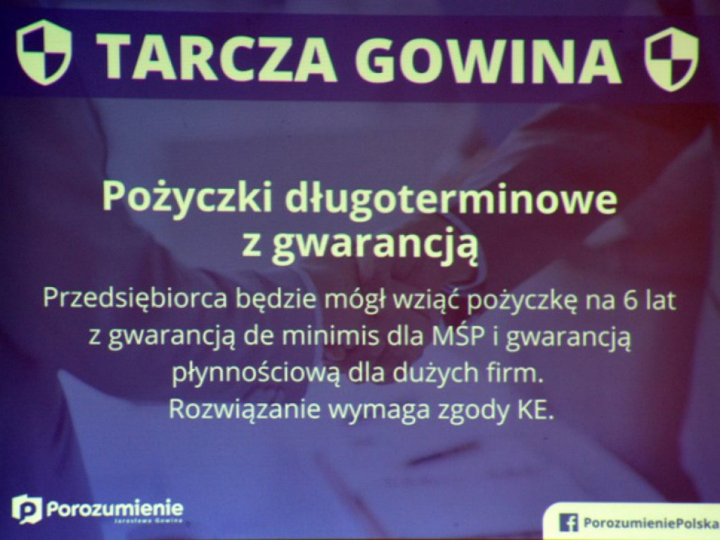 Tarcza Gowina. W Tarnobrzegu o ratowaniu polskiej gospodarki