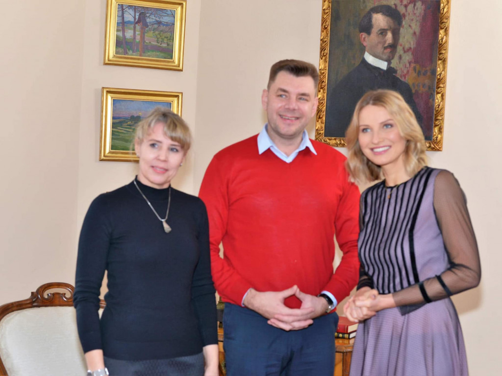 Joanna Moro w Muzeum Okręgowym, czyli ferie po królewsku w Sandomierzu [zdjęcia]