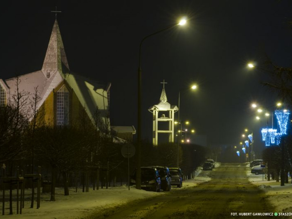 Staszów w zimowej szacie. Zobacz wyjątkowe zdjęcia!
