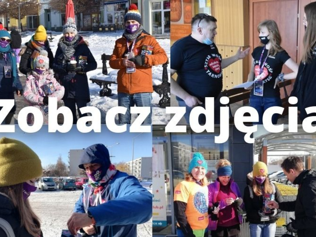 Wielka Orkiestra Świątecznej Pomocy gra w Tarnobrzegu