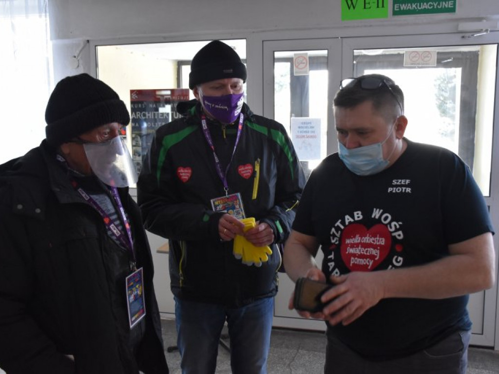 Wielka Orkiestra Świątecznej Pomocy gra w Tarnobrzegu