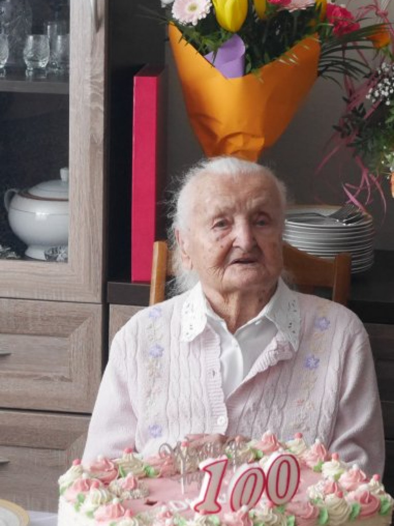 Jubileusz setnych urodzin Bronisławy Skowrońskiej z gminy Grębów [zdjęcia]