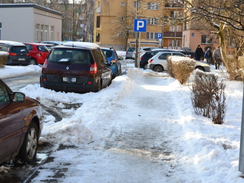 Będzie odśnieżanie na Przywiślu w Tarnobrzegu, apel do kierowców! [zdjęcia]