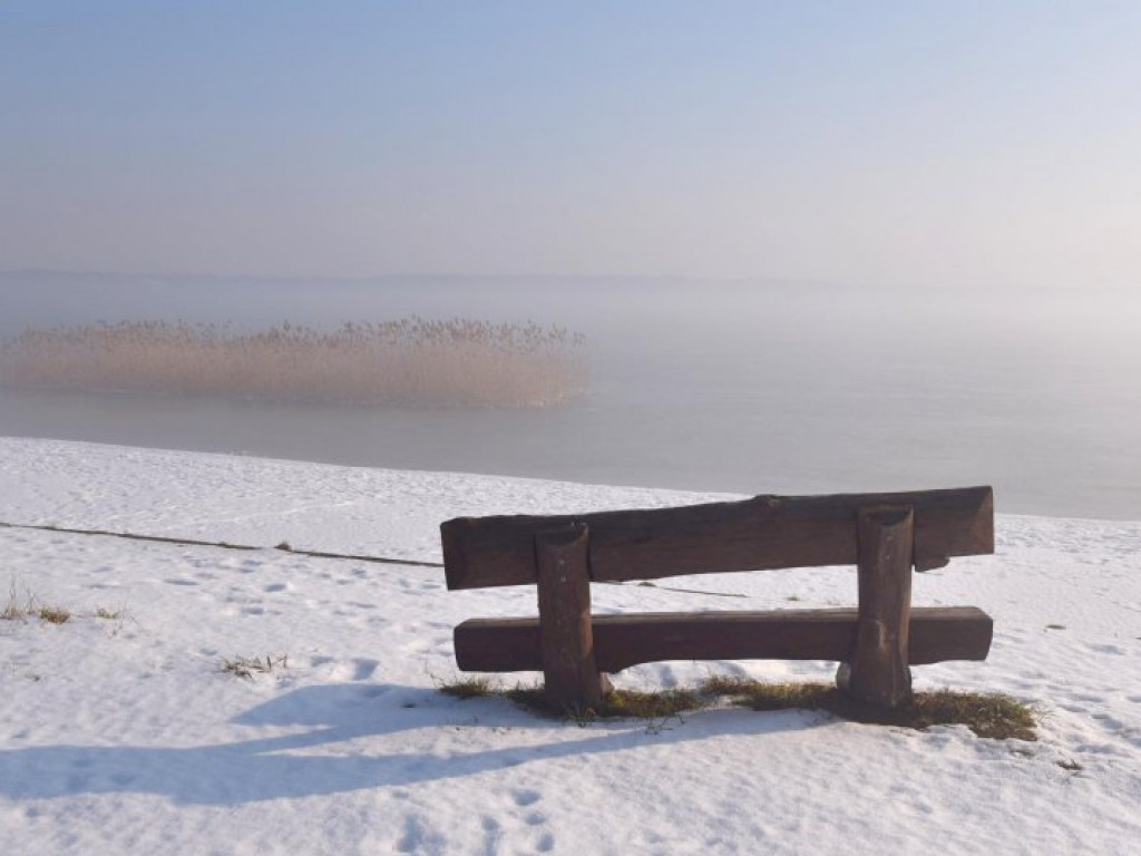 Zimowe klimaty nad Jeziorem Tarnobrzeskim [zdjęcia]