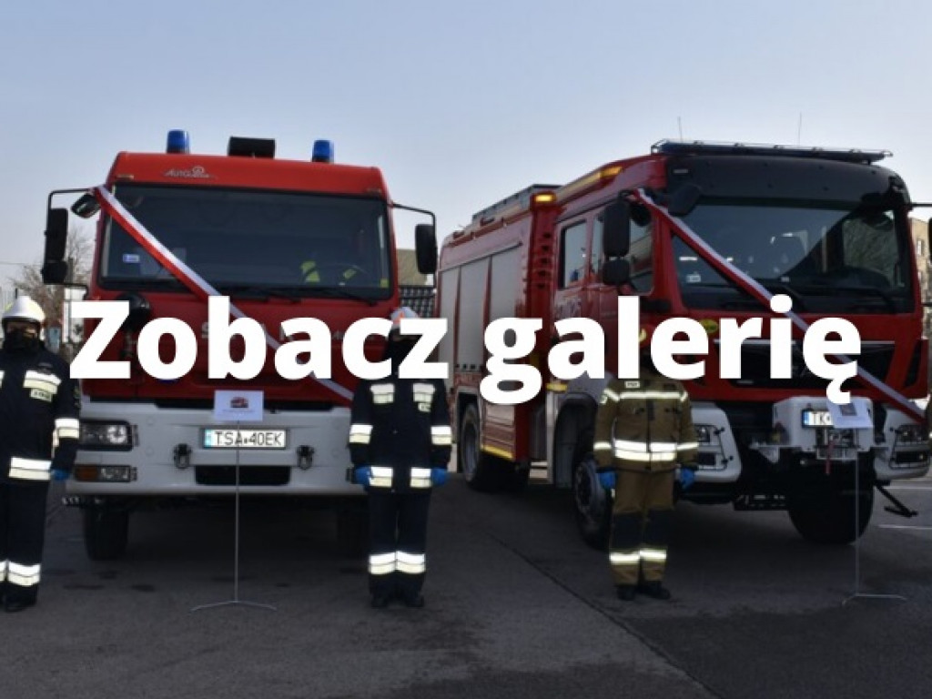 Sandomierz. Nowe wozy dla strażaków [zdjęcia]