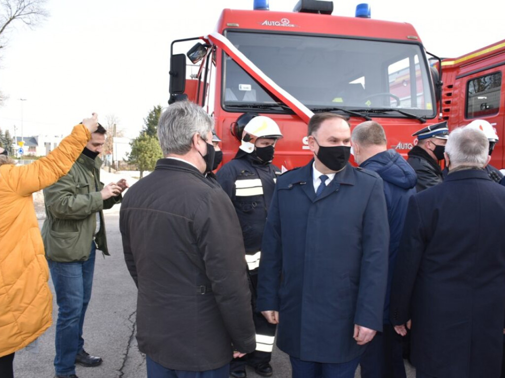 Sandomierz. Nowe wozy dla strażaków [zdjęcia]