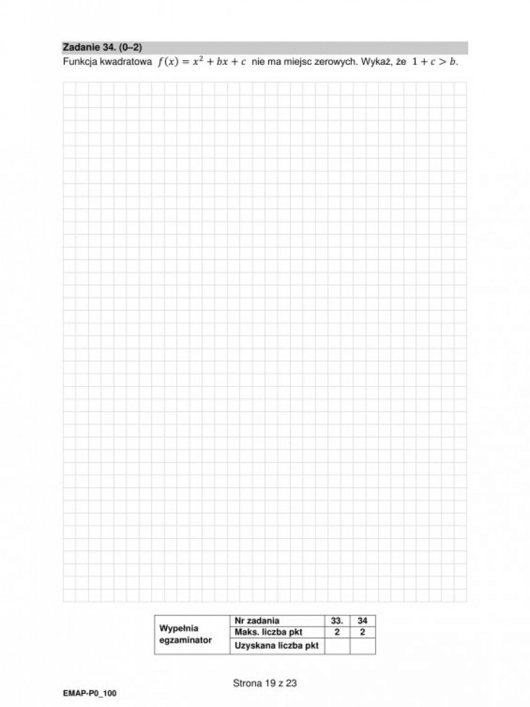 Matura próbna 2021 - arkusze egzaminacyjne z matematyki