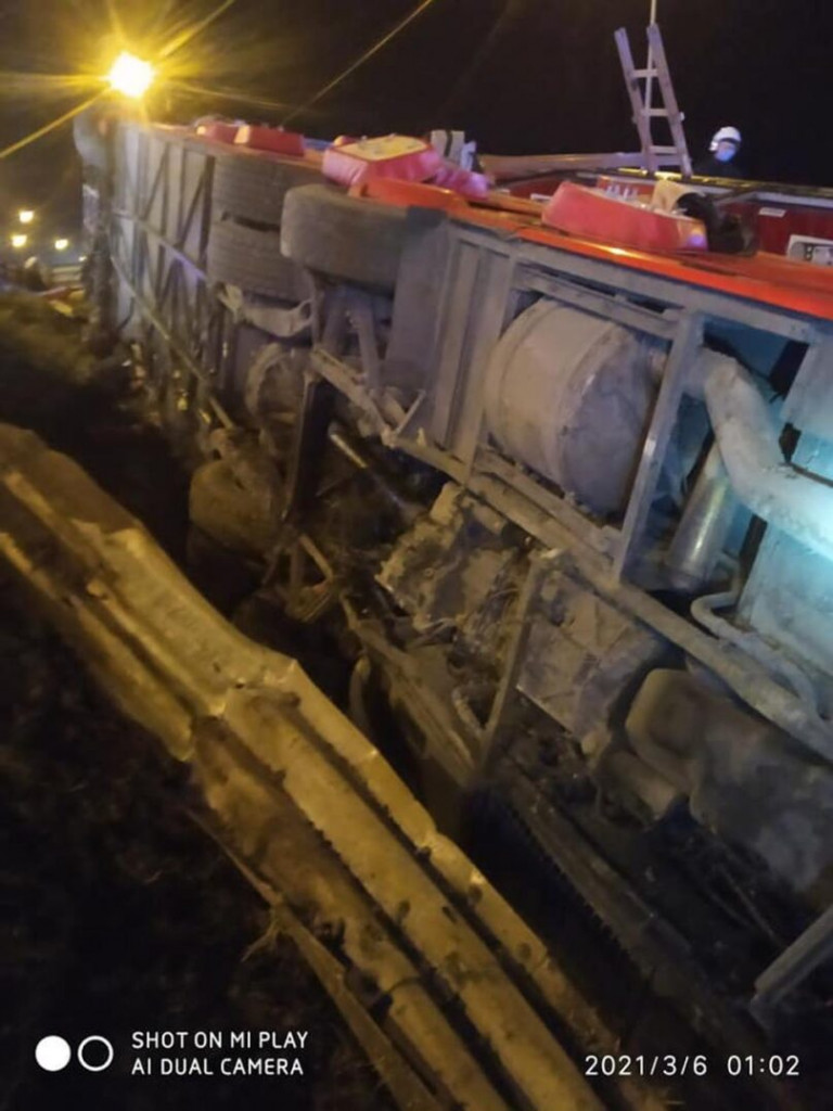 Podkarpacie. 5 osób zginęło w wypadku na autostradzie A4 [zdjęcia]