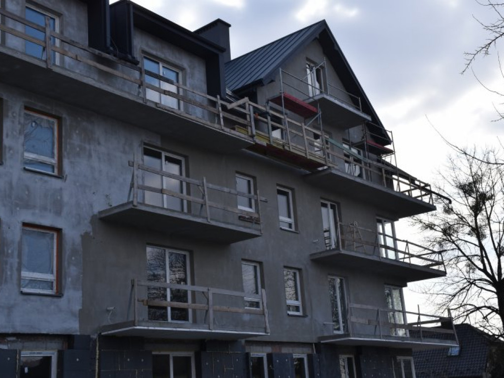 Trwa budowa apartamentów w centrum Tarnobrzega [zdjęcia]