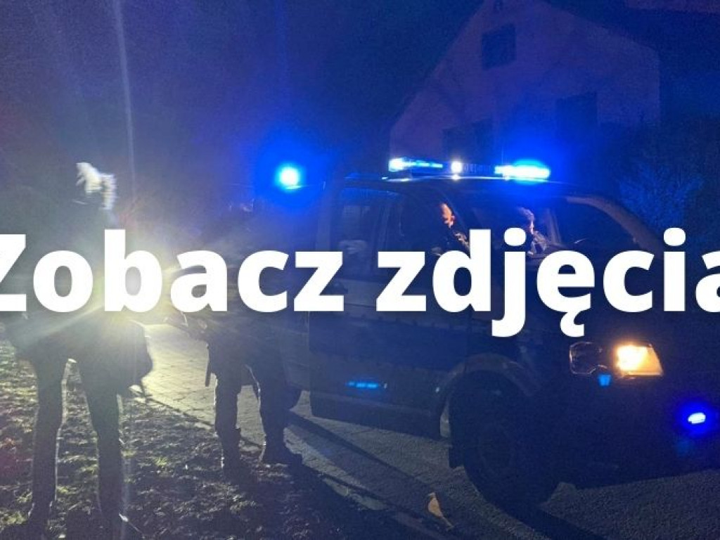 Interwencja policji na Dzikowie w Tarnobrzegu, uszkodzony radiowóz [zdjęcia]