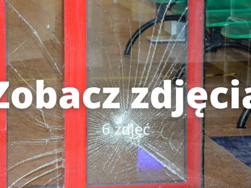 Tarnobrzeg. Mężczyzna wpadł w furię, rozbił drzwi do szpitala i szarpał się z personelem