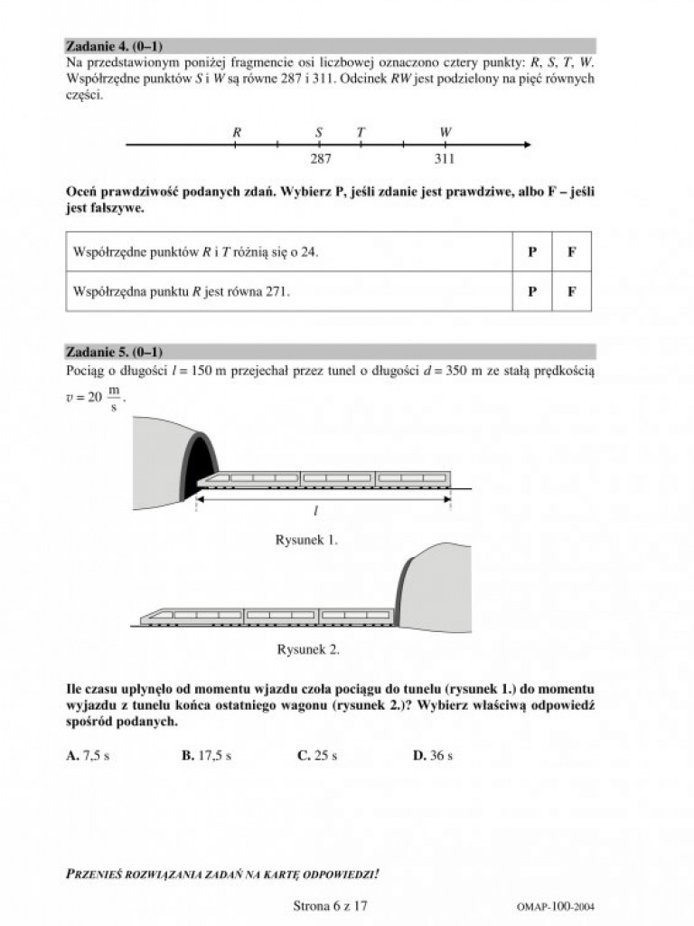 Próbny egzamin ósmoklasisty 2021 - arkusze z matematyki