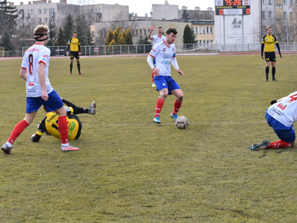 Siarka lepsza od Wisły w derbowym spotkaniu [zdjęcia]