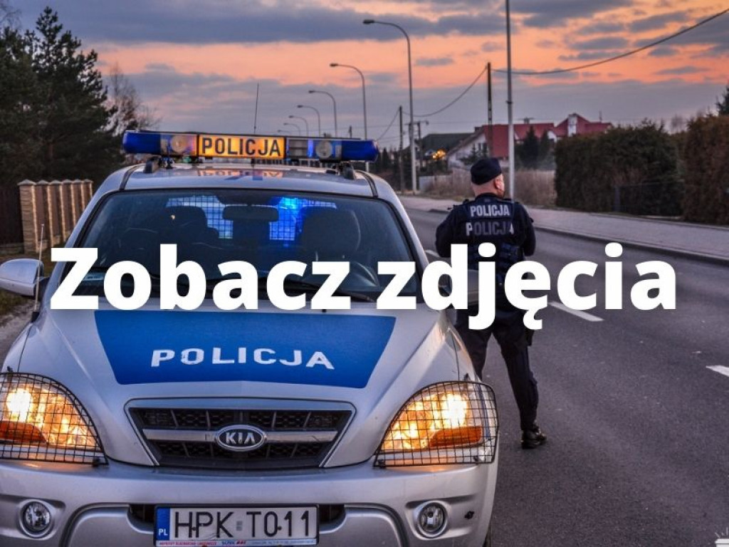Zatrzymanie pijanego kierowcy w Tarnobrzegu [zdjęcia]