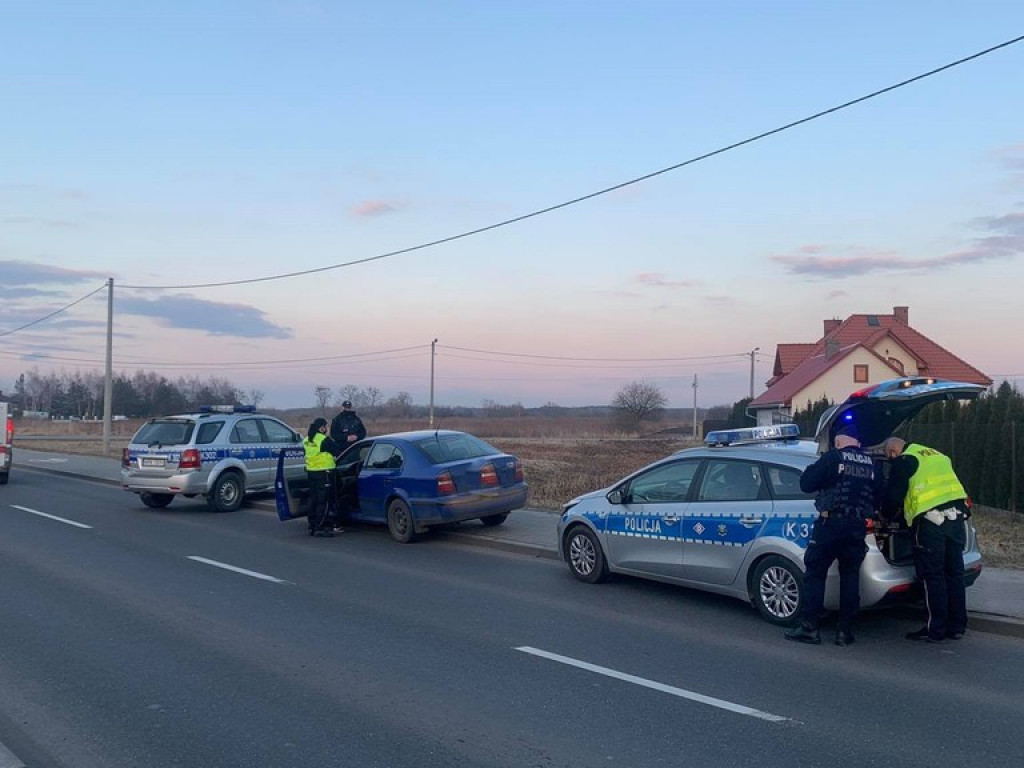 Zatrzymanie pijanego kierowcy w Tarnobrzegu [zdjęcia]