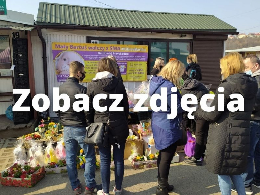Na giełdzie w Sandomierzu czuć święta. Choć są też pustki [zdjęcia]