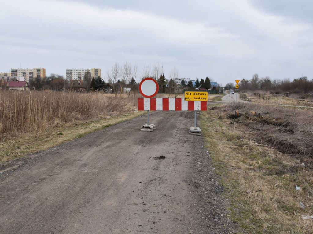 Zamknięte ulice w Tarnobrzegu, rozpoczynają się główne prace przy budowie obwodnicy [zdjęcia]