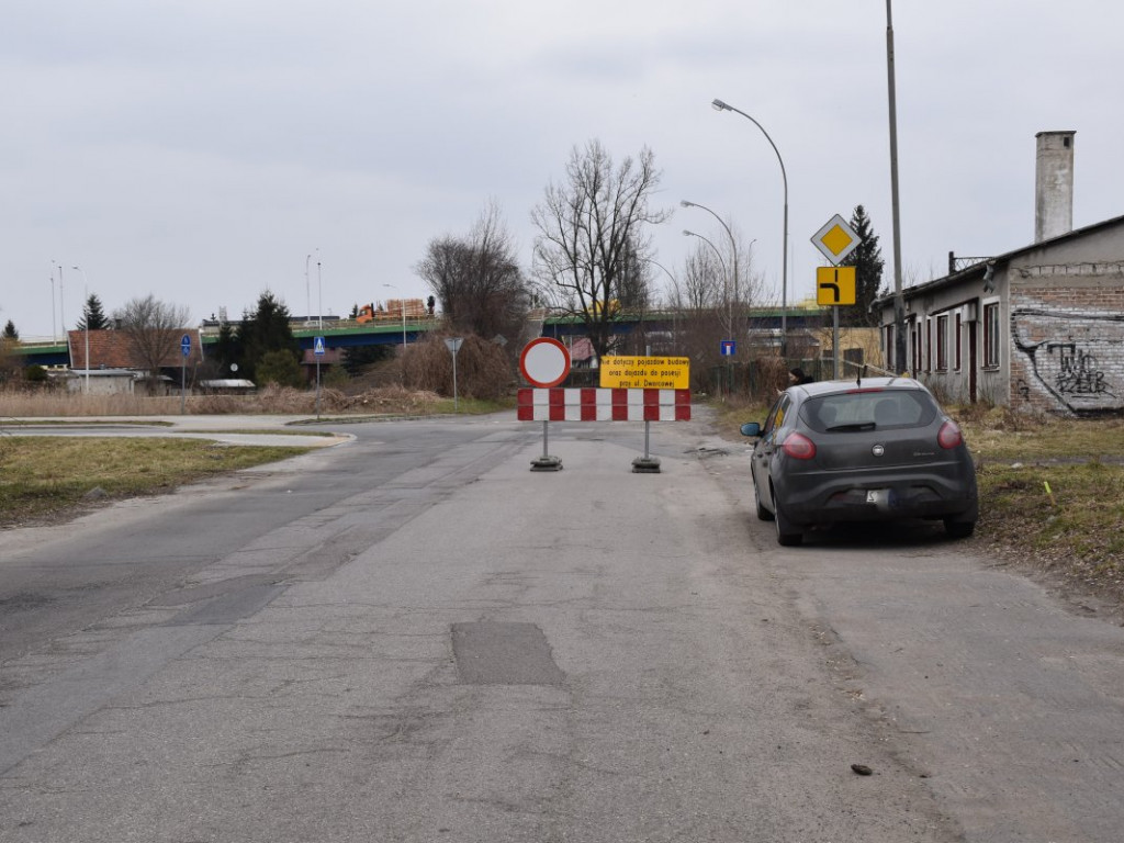 Zamknięte ulice w Tarnobrzegu, rozpoczynają się główne prace przy budowie obwodnicy [zdjęcia]