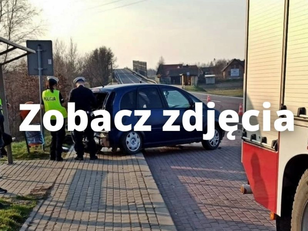 Wypadek na krajowej 