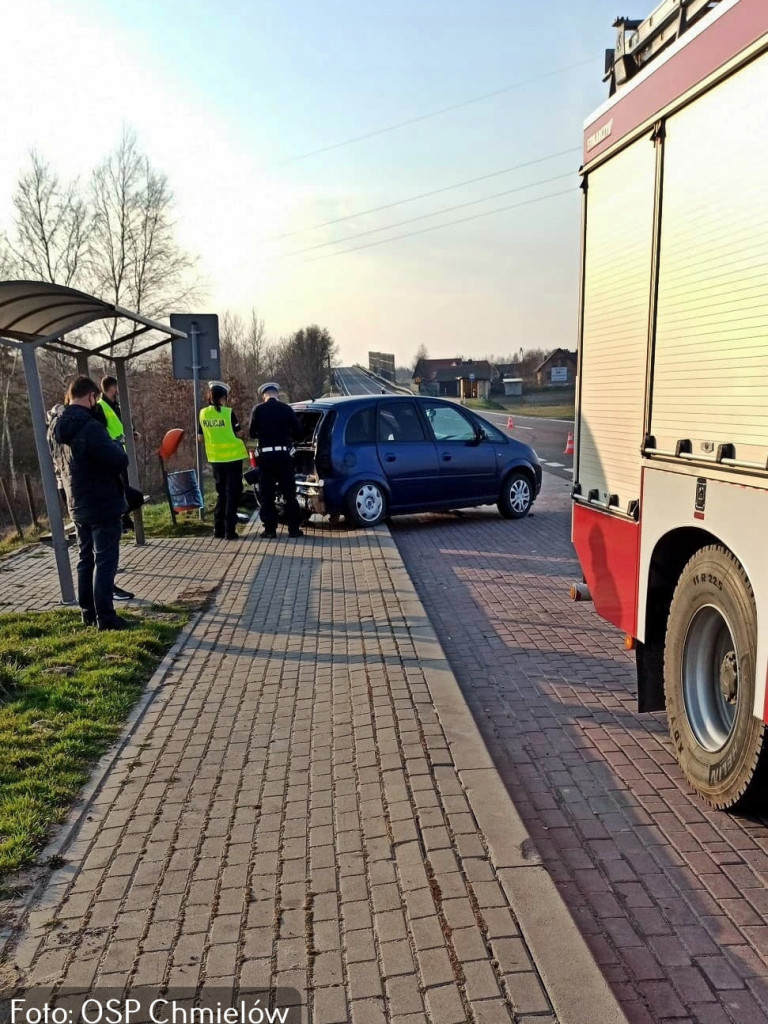 Wypadek na krajowej 