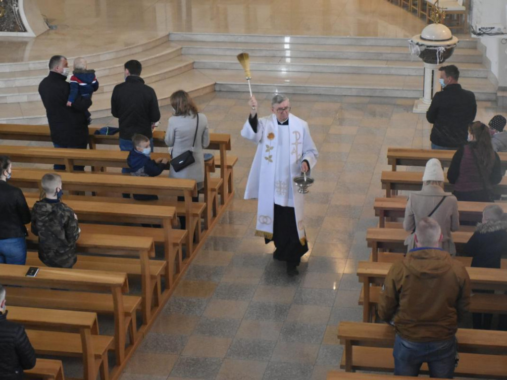Święcenia pokarmów w Sandomierzu [zdjęcia]