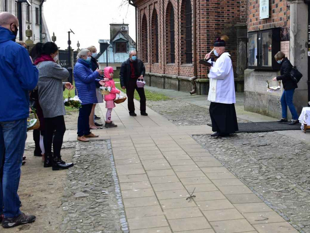 Święcenia pokarmów w Sandomierzu [zdjęcia]